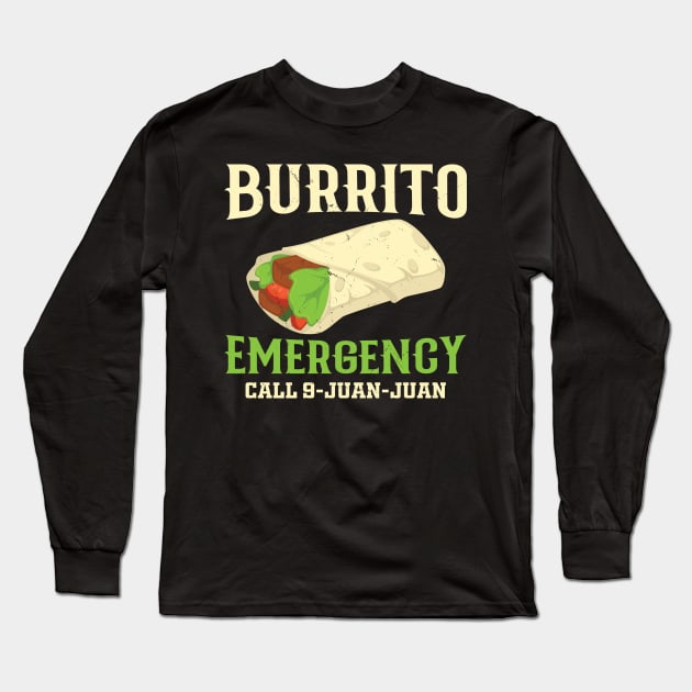 Funny Cinco De Mayo Jokes Long Sleeve T-Shirt by JB.Collection